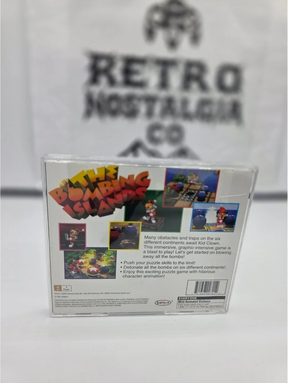 Bombing Islands CIB for Playstation 1